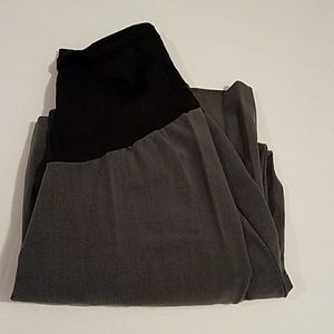 Motherhood Maternity XL gray dress pants